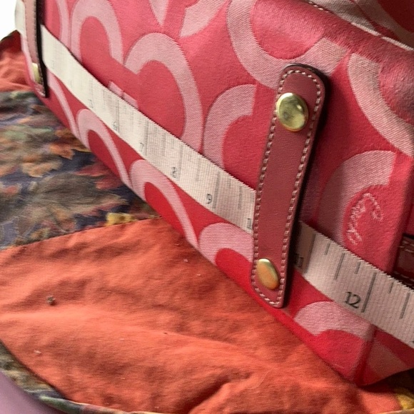 Coach VintageMadison Op Art Sabrina Satchel - Picture 9 of 10